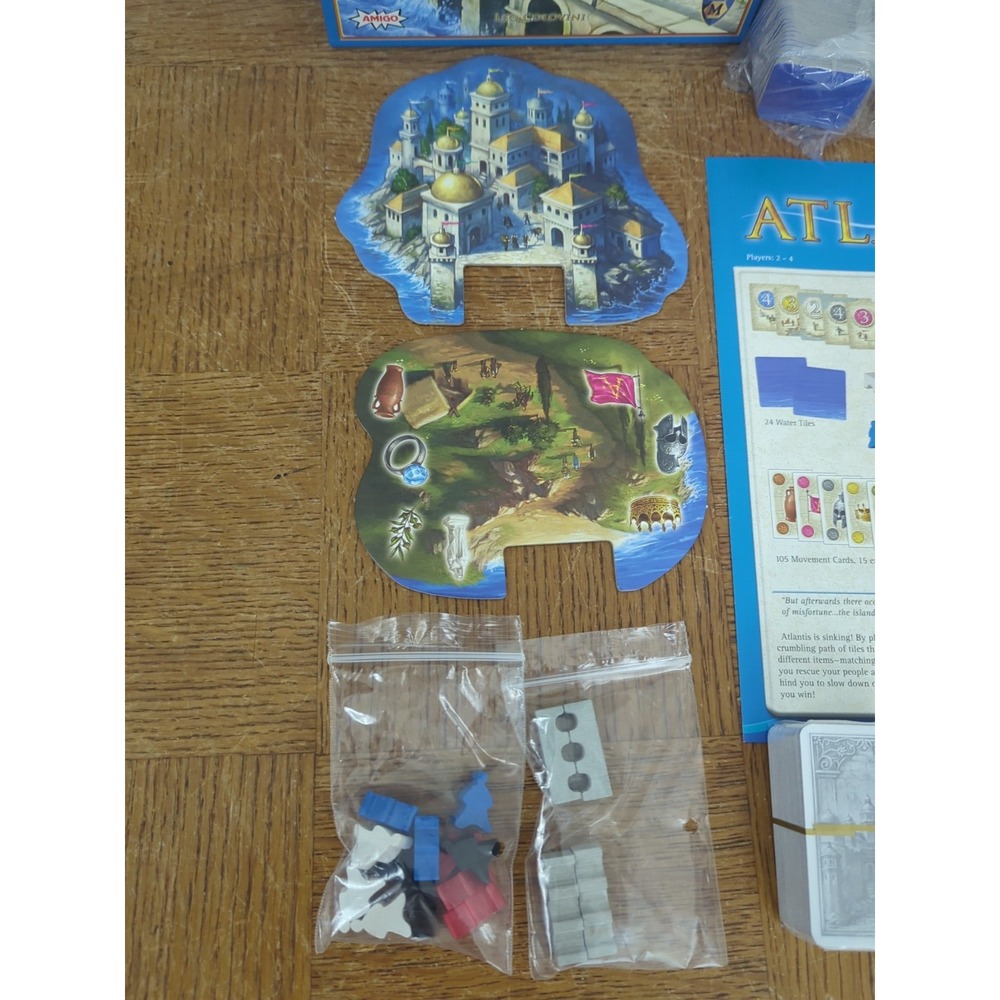 Atlantis - Board Game Amigo Games 2009 - 100% Complete - Cards Still Sealed - Picture 2 of 6
